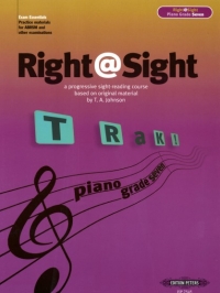 Right @ Sight Piano Grade 7 Johnson/evans Sheet Music Songbook