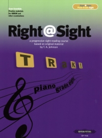 Right @ Sight Piano Grade 8 Johnson/evans Sheet Music Songbook