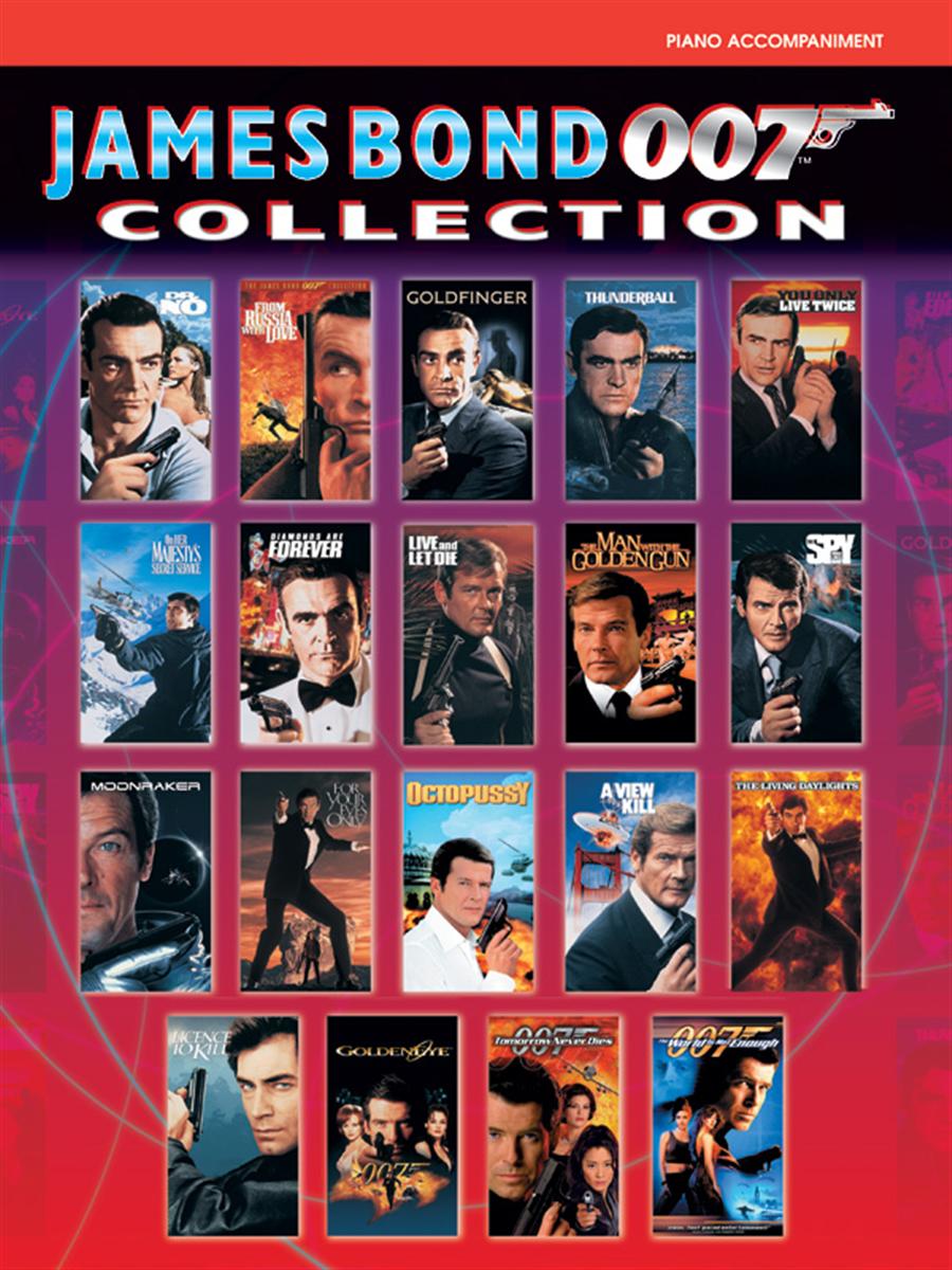 James Bond 007 Collection Piano Accomps Sheet Music Songbook