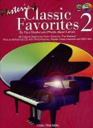 Mastering Classic Favourites 2 Book/cd Piano Sheet Music Songbook