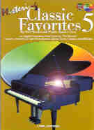 Mastering Classic Favourites 5 Book/cd Piano Sheet Music Songbook