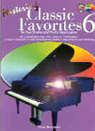 Mastering Classic Favourites 6 Book/cd Piano Sheet Music Songbook