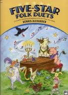 Five Star Folk Duets Alexander Piano Duet Sheet Music Songbook