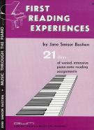 Bastien First Reading Experiences Sheet Music Songbook
