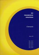 Clementi Sonatinas 6 Progressive Op36 Piano Sheet Music Songbook