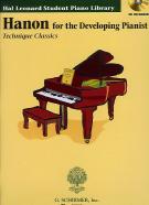 Hanon For The Developing Pianist Book/audio  Hlspl Sheet Music Songbook