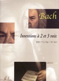 Bach Inventions (2 & 3-part) Urtext Piano Sheet Music Songbook