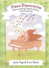 Piano Discoveries Vogt/bates Level 4 Sheet Music Songbook