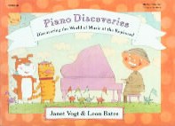 Piano Discoveries Off-stave Starter Vogt/bates Sheet Music Songbook