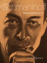 Rachmaninoff Concerto No 4 (rev 1941) 2pianos 4han Sheet Music Songbook