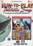 Fun-to-play Patriotic Songs Bradley Big Note Piano Sheet Music Songbook