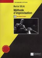 Solal Methode Dimprovisation Book & Cd Piano Sheet Music Songbook