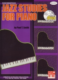 Jazz Studies For Piano Smith Book & Cd Sheet Music Songbook