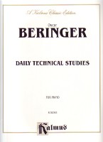 Beringer Daily Technical Studies Piano Sheet Music Songbook