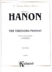 Hanon Virtuoso Pianist Complete Piano Sheet Music Songbook