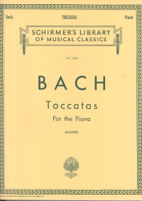 Bach Toccatas (hughes) Piano Sheet Music Songbook