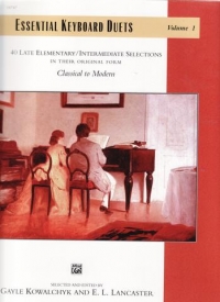 Essential Keyboard Duets Vol 1 Kowalchyk/lancast Sheet Music Songbook