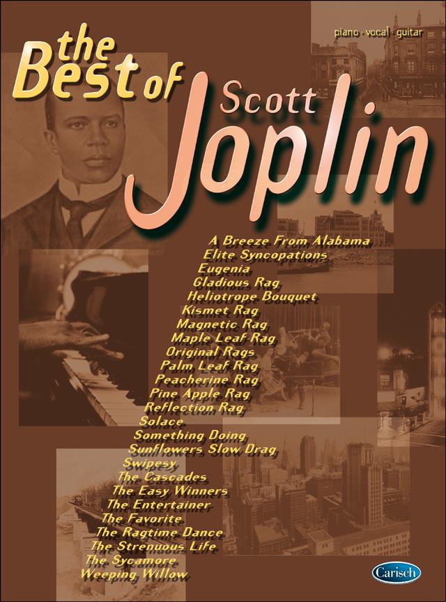 Joplin Best Of Piano Solos Sheet Music Songbook