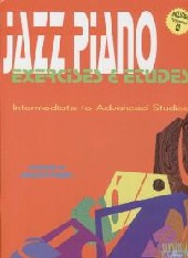 Jazz Piano Exercises & Etudes Int-adv Book & Cd Sheet Music Songbook