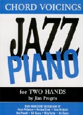 Jazz Chord Voicings For 2 Hands Progris Piano Sheet Music Songbook