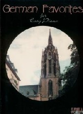 German Favourites Easy Piano/vocal Sheet Music Songbook