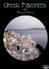 Greek Favourites Easy Piano/vocal Sheet Music Songbook