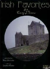 Irish Favourites Easy Piano/vocal Piano Sheet Music Songbook