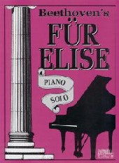 Beethoven Fur Elise Robbins Piano Sheet Music Songbook