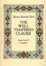 Bach Well Tempered Clavier Books 1 & 2 Complete Sheet Music Songbook