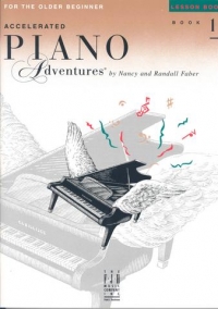 Accelerated Piano Adventures Lesson Book Level 1 Sheet Music Songbook
