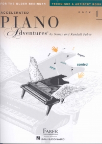 Accelerated Piano Adventures Technique&artistry 1 Sheet Music Songbook