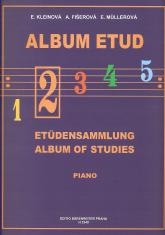Album Of Studies 2 Kleinova, Fiserova, Mullerova Sheet Music Songbook