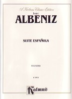 Albeniz Suite Espanola Piano Sheet Music Songbook