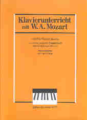 Mozart Easy Piano Pieces Sheet Music Songbook
