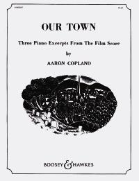 Copland Our Town Piano Sheet Music Songbook