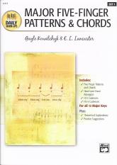 Daily Warm-ups Set 1 Major 5-finger Patterns & Cho Sheet Music Songbook
