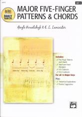 Daily Warm-ups Set 1 Major 5-finger Patterns & Cho Sheet Music Songbook