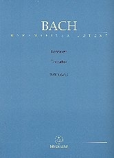 Bach Toccatas Pf Bwv910-916 Ba5235 Piano Sheet Music Songbook