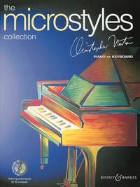 Microstyles Collection Norton Book & Cd Piano Sheet Music Songbook