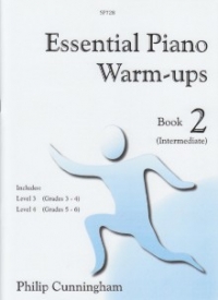 Essential Piano Warm Ups Book 2 Cunningham Sheet Music Songbook