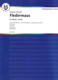 Strauss Die Fledermaus Arr Godowsky Piano Sheet Music Songbook