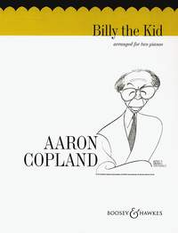 Copland Billy The Kid 2 Pianos/4 Hands Sheet Music Songbook