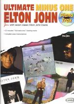 Elton John Ultimate Minus One Piano Trax Book/cd Sheet Music Songbook