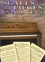 Schaum Scales & Pieces In All Keys Book 2 Piano Sheet Music Songbook