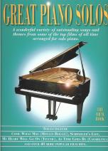 Great Piano Solos Film Book Sheet Music Songbook