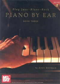 Play Jazz Blues & Rock Piano By Ear Book/cd 3 Sheet Music Songbook