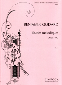 Godard Etudes Melodiques Op149/2 Piano Sheet Music Songbook