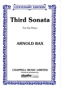 Bax Sonata No 3 Piano Sheet Music Songbook