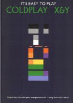 Its Easy To Play Coldplay X & Y Piano Sheet Music Songbook
