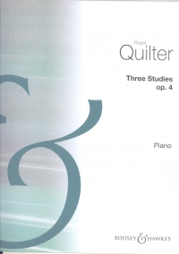 Quilter Three Studies Op4 Piano Sheet Music Songbook